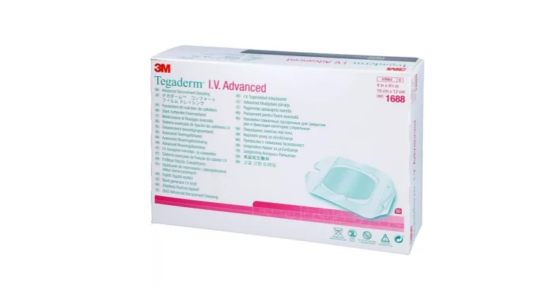 Tegaderm Advanced 10* 12cm 1688 1szt - do mocowania cewników centralnych